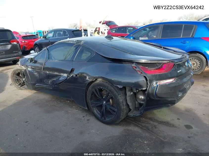 2014 BMW I8 VIN: WBY2Z2C53EVX64242 Lot: 44575710