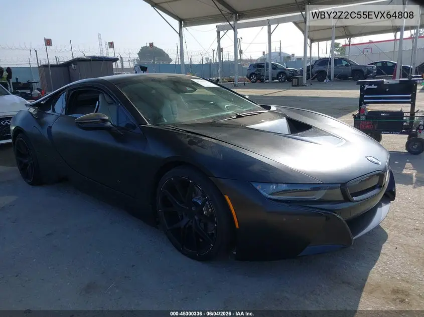 2014 BMW I8 VIN: WBY2Z2C55EVX64808 Lot: 45300336