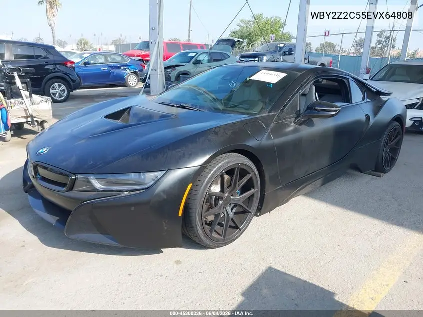 2014 BMW I8 VIN: WBY2Z2C55EVX64808 Lot: 45300336