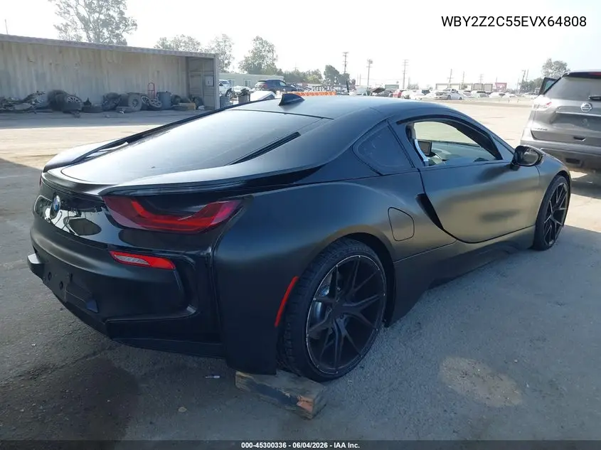 2014 BMW I8 VIN: WBY2Z2C55EVX64808 Lot: 45300336