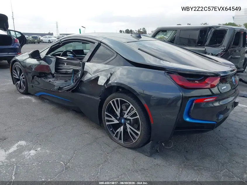 2014 BMW I8 VIN: WBY2Z2C57EVX64549 Lot: 45515617