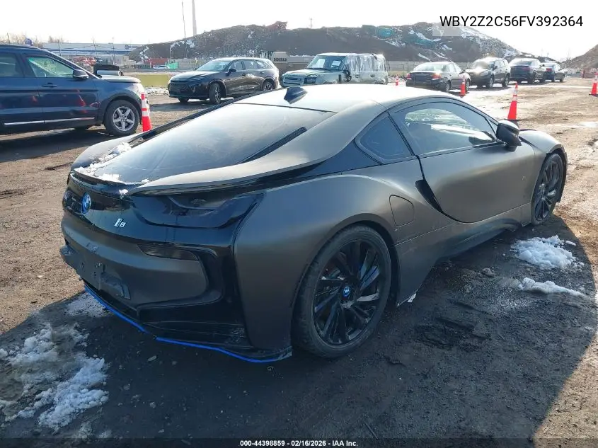 2015 BMW I8 VIN: WBY2Z2C56FV392364 Lot: 44398859