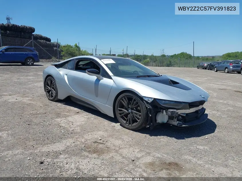 2015 BMW I8 VIN: WBY2Z2C57FV391823 Lot: 45231001