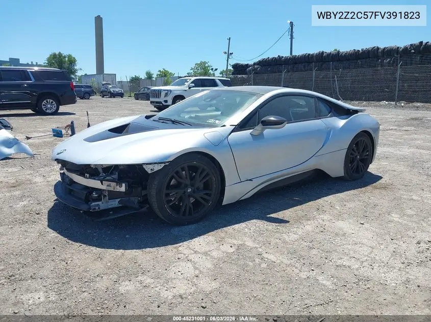 2015 BMW I8 VIN: WBY2Z2C57FV391823 Lot: 45231001