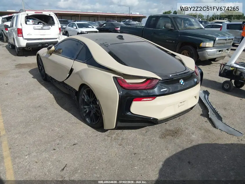 2015 BMW I8 VIN: WBY2Z2C51FV674265 Lot: 45534636