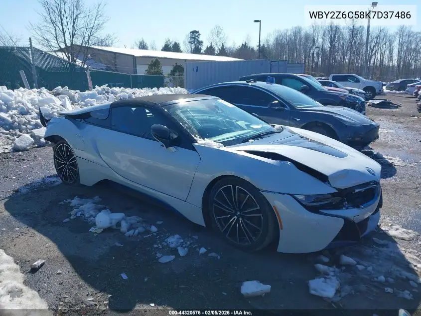 2019 BMW I8 VIN: WBY2Z6C58K7D37486 Lot: 44320576