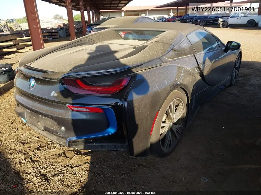 2019 BMW I8 VIN: WBY2Z6C51K7D01901 Lot: 44810329