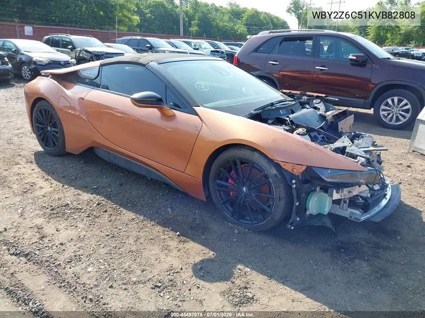 2019 BMW I8 VIN: WBY2Z6C51KVB82808 Lot: 45497075