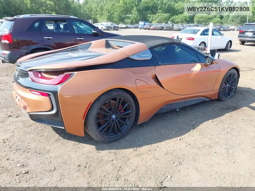 2019 BMW I8 VIN: WBY2Z6C51KVB82808 Lot: 45497075