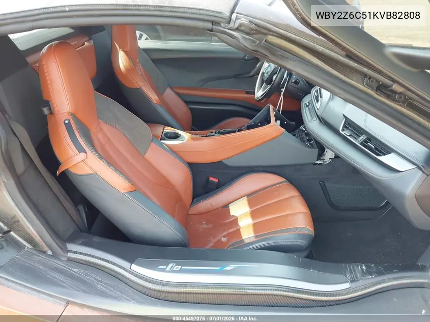 2019 BMW I8 VIN: WBY2Z6C51KVB82808 Lot: 45497075