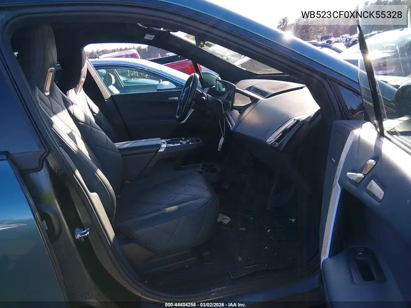 2022 BMW Ix xDrive50 VIN: WB523CF0XNCK55328 Lot: 44404256