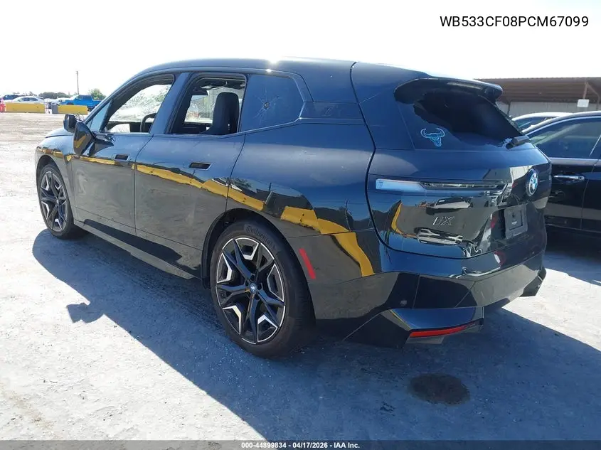 2023 BMW Ix M60 VIN: WB533CF08PCM67099 Lot: 44899834