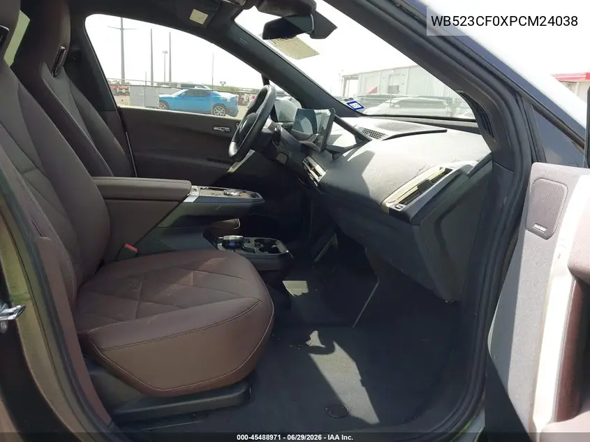 2023 BMW Ix xDrive50 VIN: WB523CF0XPCM24038 Lot: 45488971