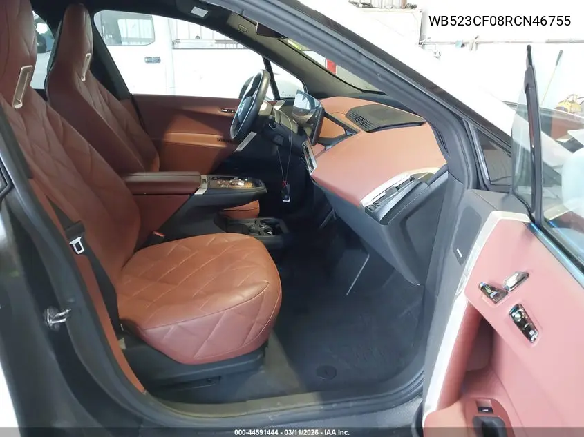 2024 BMW Ix xDrive50 VIN: WB523CF08RCN46755 Lot: 44591444