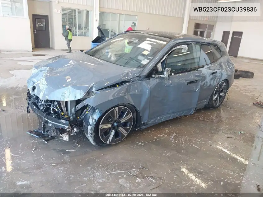2025 BMW Ix xDrive50 VIN: WB523CF02SCU39836 Lot: 44416164
