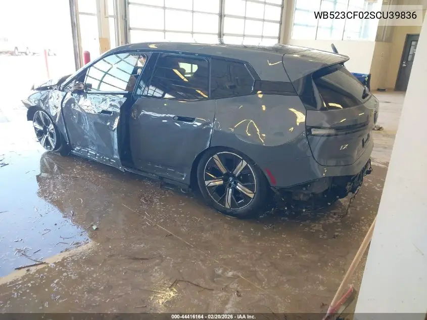 2025 BMW Ix xDrive50 VIN: WB523CF02SCU39836 Lot: 44416164