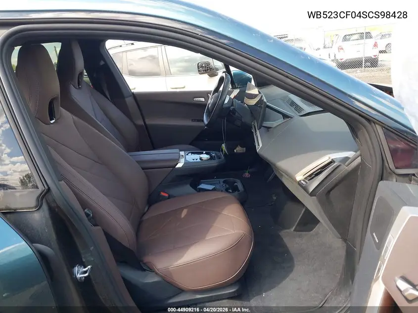 2025 BMW Ix xDrive50 VIN: WB523CF04SCS98428 Lot: 44909216