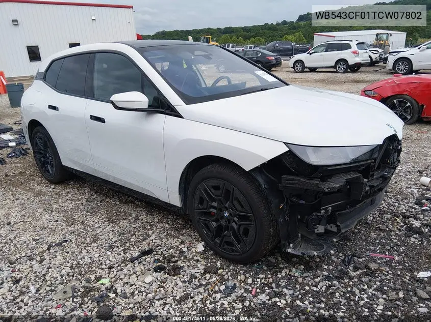 2026 BMW Ix xDrive45 VIN: WB543CF01TCW07802 Lot: 45174511