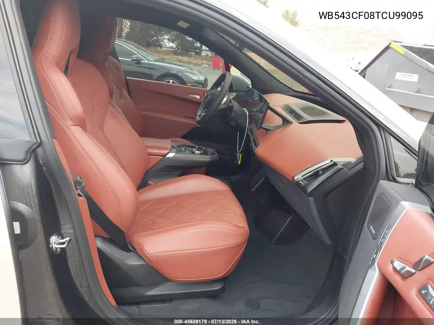 2026 BMW Ix xDrive45 VIN: WB543CF08TCU99095 Lot: 45609179