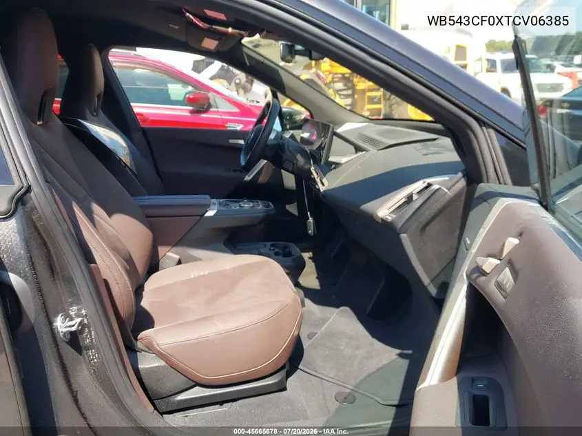 2026 BMW Ix xDrive45 VIN: WB543CF0XTCV06385 Lot: 45665678