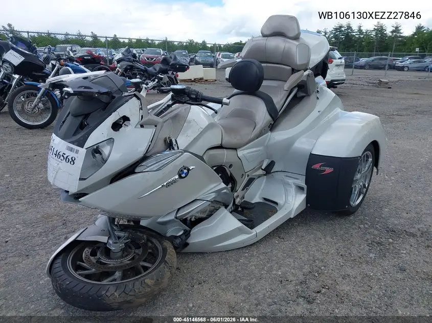 2014 BMW K1600 Gtl VIN: WB106130XEZZ27846 Lot: 45146568