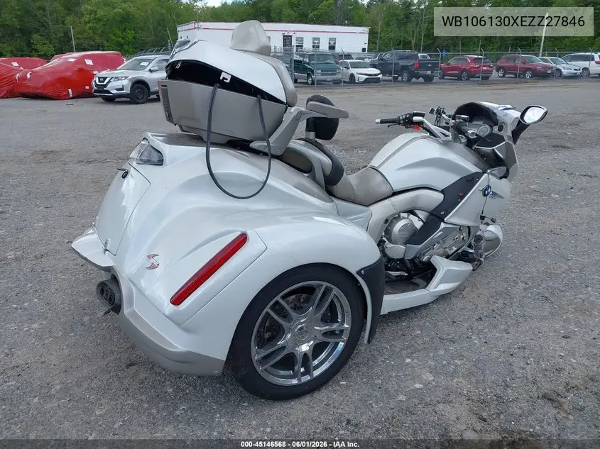 2014 BMW K1600 Gtl VIN: WB106130XEZZ27846 Lot: 45146568
