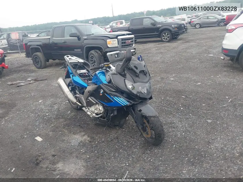 2016 BMW K1600 Gt VIN: WB1061100GZX83228 Lot: 45439854
