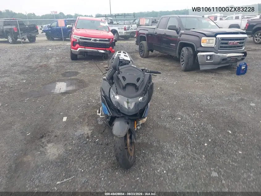 2016 BMW K1600 Gt VIN: WB1061100GZX83228 Lot: 45439854