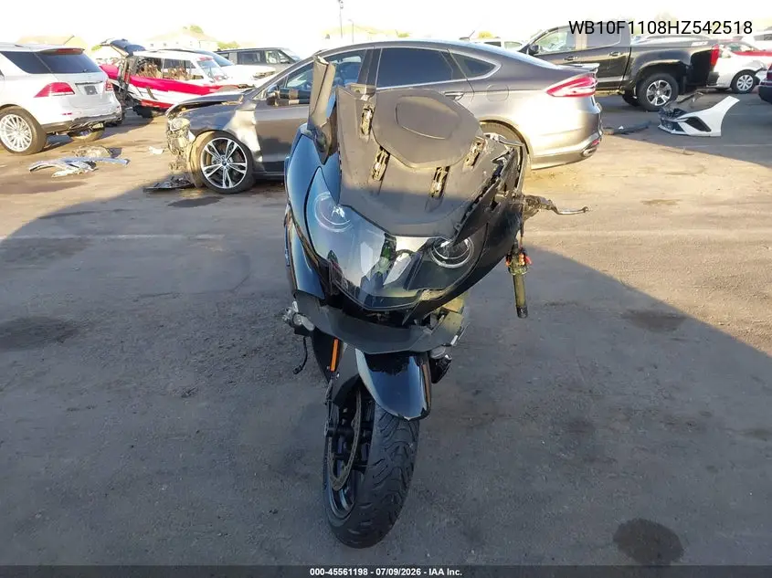 2017 BMW K1600 Gt VIN: WB10F1108HZ542518 Lot: 45561198