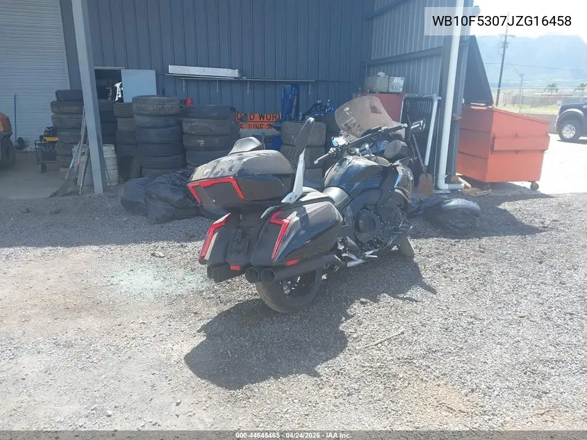 2018 BMW K1600 B VIN: WB10F5307JZG16458 Lot: 44645465
