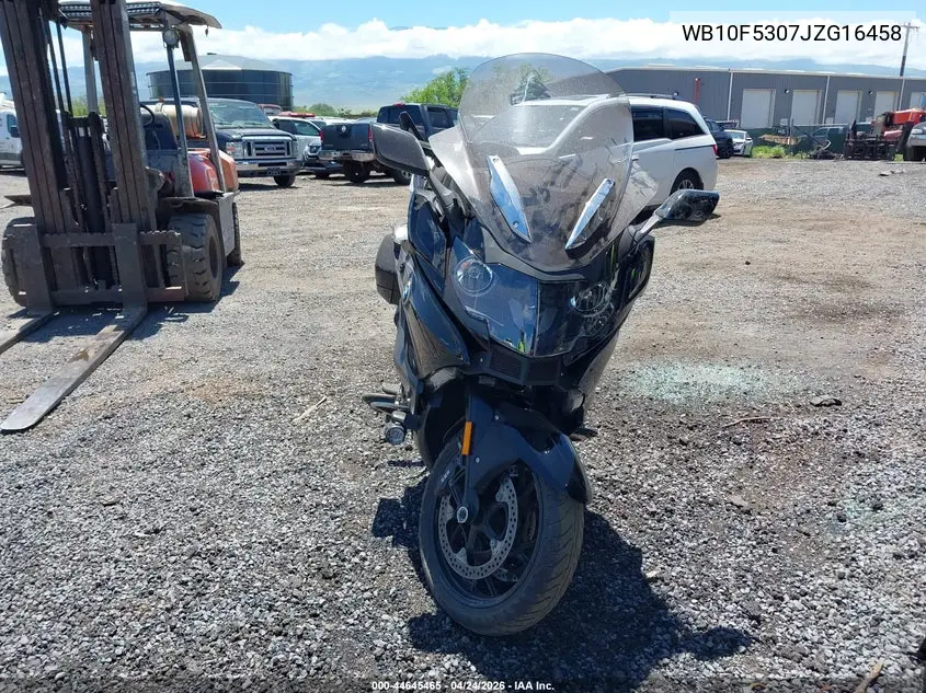 2018 BMW K1600 B VIN: WB10F5307JZG16458 Lot: 44645465