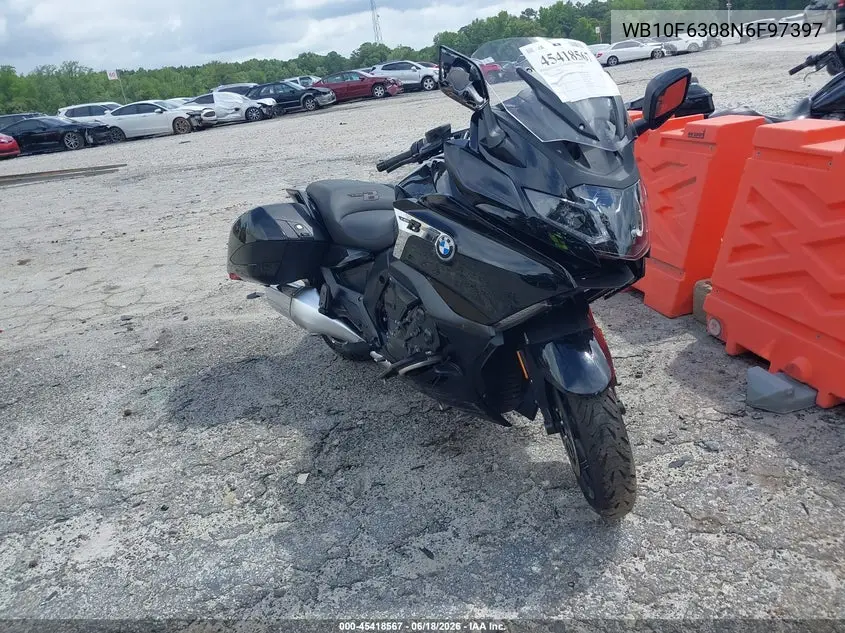 2022 BMW K1600 B VIN: WB10F6308N6F97397 Lot: 45418567