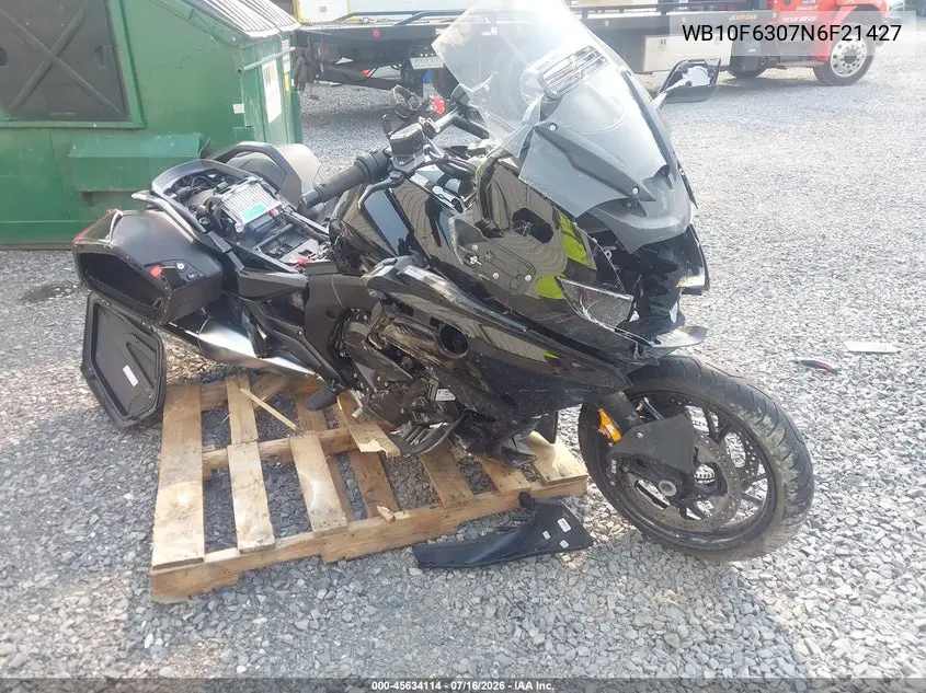 2022 BMW K1600 B VIN: WB10F6307N6F21427 Lot: 45634114