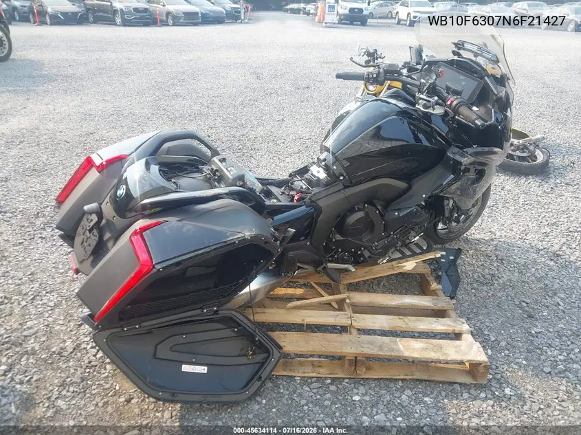 2022 BMW K1600 B VIN: WB10F6307N6F21427 Lot: 45634114
