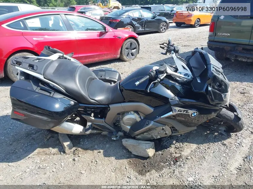 2023 BMW K1600 Gtl VIN: WB10F3301P6G96998 Lot: 45492725