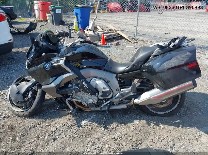 2023 BMW K1600 Gtl VIN: WB10F3301P6G96998 Lot: 45492725