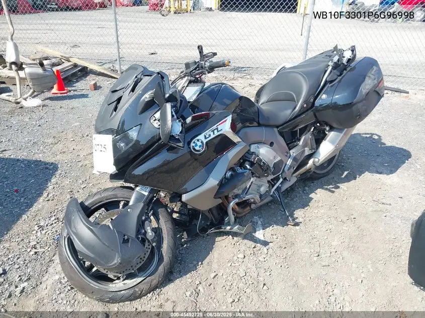 2023 BMW K1600 Gtl VIN: WB10F3301P6G96998 Lot: 45492725