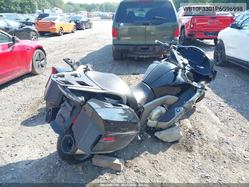 2023 BMW K1600 Gtl VIN: WB10F3301P6G96998 Lot: 45492725