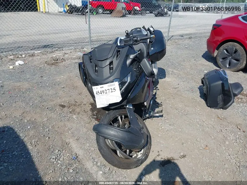 2023 BMW K1600 Gtl VIN: WB10F3301P6G96998 Lot: 45492725