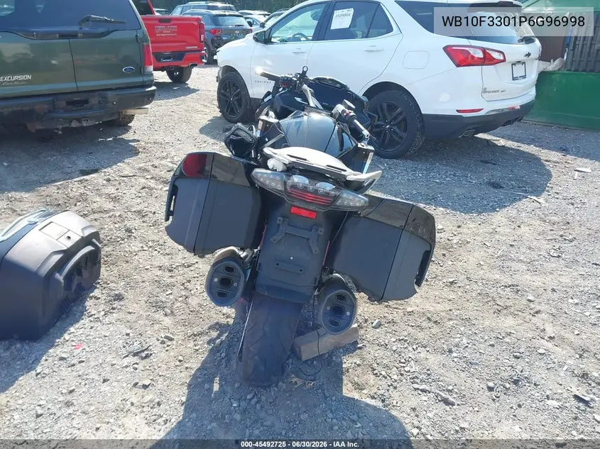 2023 BMW K1600 Gtl VIN: WB10F3301P6G96998 Lot: 45492725