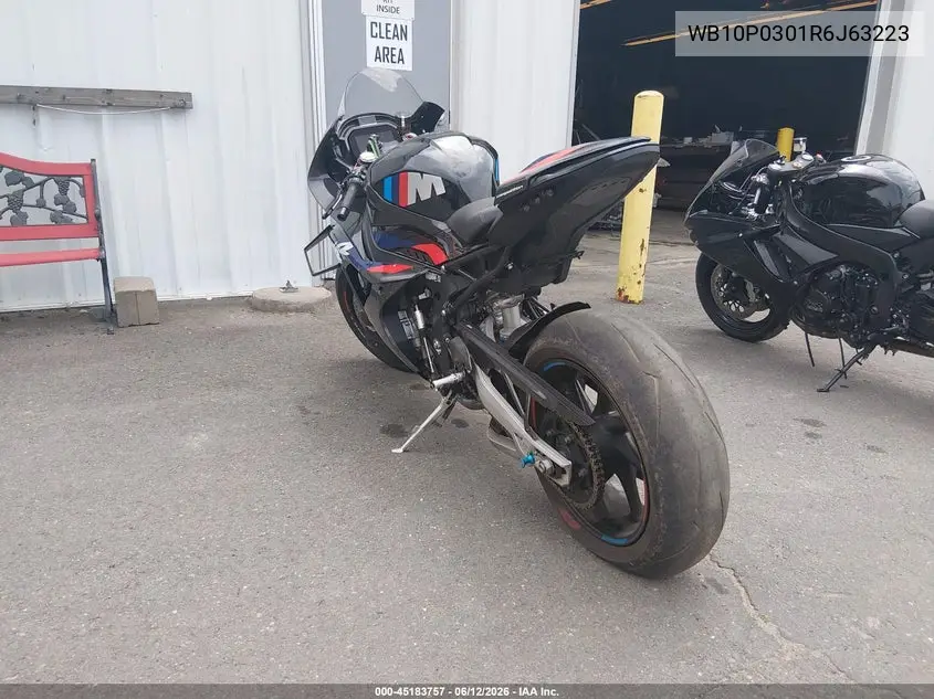 2024 BMW M 1000 Rr VIN: WB10P0301R6J63223 Lot: 45183757