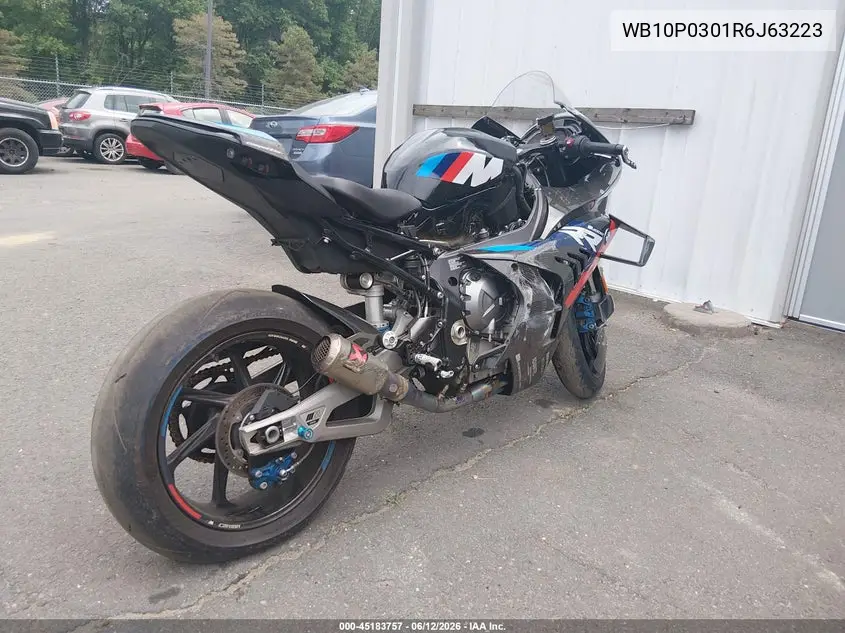 2024 BMW M 1000 Rr VIN: WB10P0301R6J63223 Lot: 45183757