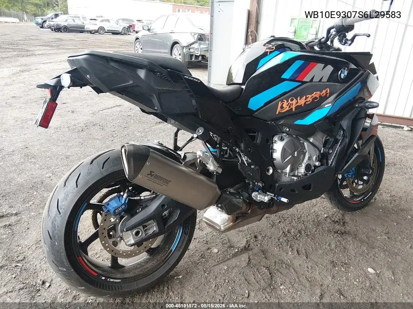 2025 BMW M 1000 Xr VIN: WB10E9307S6L29583 Lot: 45101572
