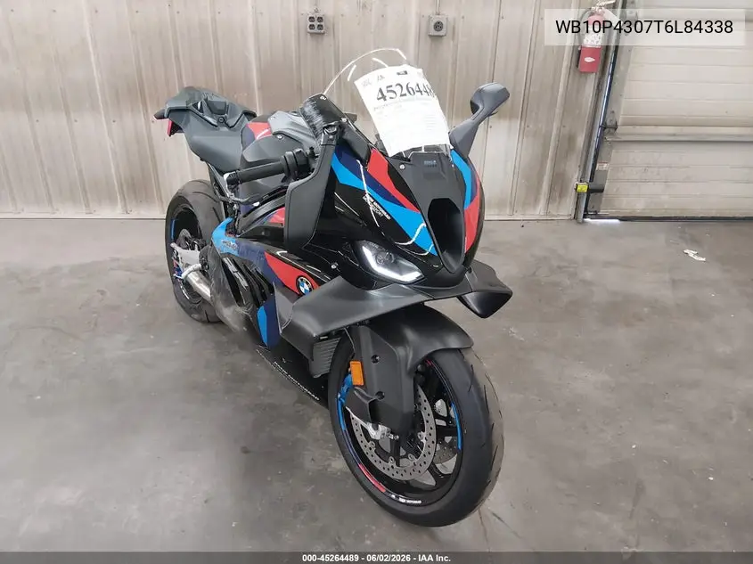 2026 BMW M 1000 Rr VIN: WB10P4307T6L84338 Lot: 45264489