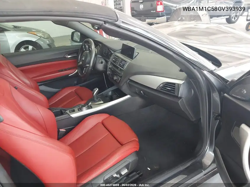 2016 BMW M235I VIN: WBA1M1C58GV393939 Lot: 45274859