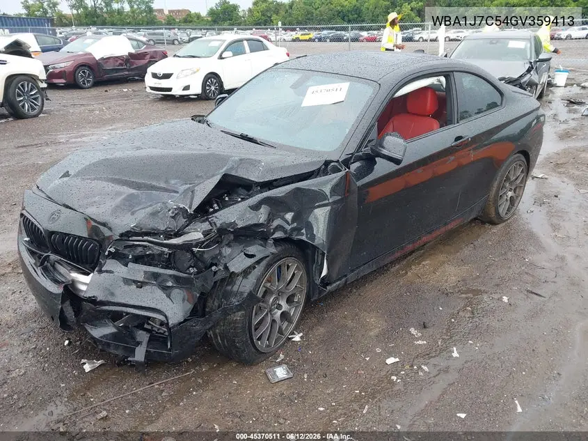 2016 BMW M235I VIN: WBA1J7C54GV359413 Lot: 45370511