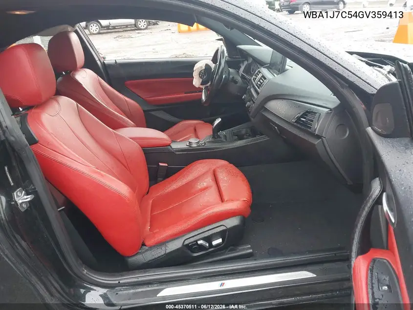 2016 BMW M235I VIN: WBA1J7C54GV359413 Lot: 45370511