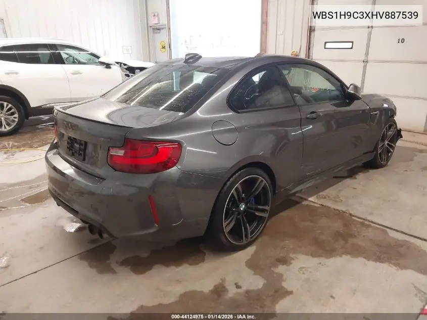 2017 BMW M2 VIN: WBS1H9C3XHV887539 Lot: 44124975