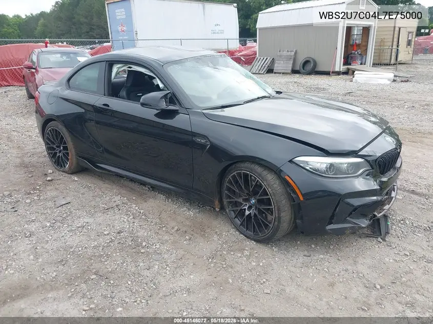 2020 BMW M2 Competition VIN: WBS2U7C04L7E75000 Lot: 45146072
