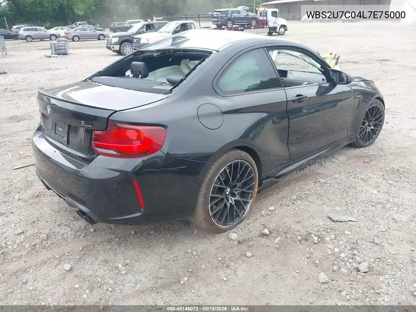 2020 BMW M2 Competition VIN: WBS2U7C04L7E75000 Lot: 45146072